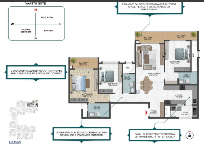 Sumadhura Pramoda floor plan1